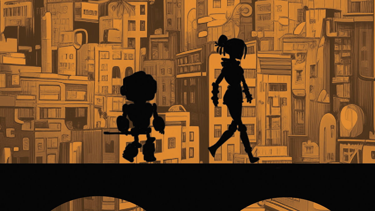 ROBOT + GIRL #1 CVR B