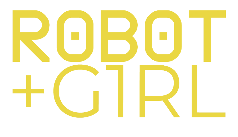 Robot + Girl logo